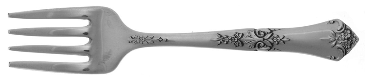 Stately (Sterling, 1948, No Monograms) Baby Fork by State House-1