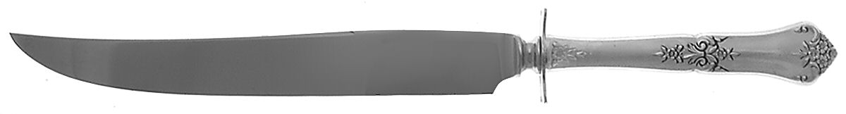 Stately (Sterling, 1948, No Monograms) Small Steak Carving Knife with Stainless Blade by State House-1