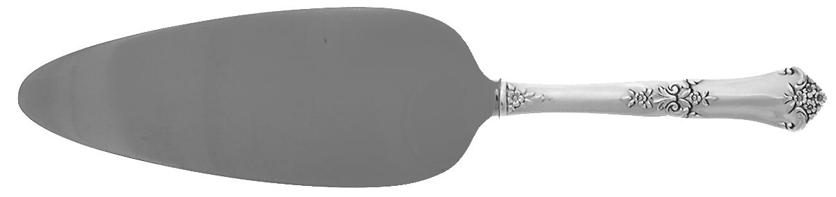 Stately (Sterling, 1948, No Monograms) Pie Server with Stainless Blade by State House-1