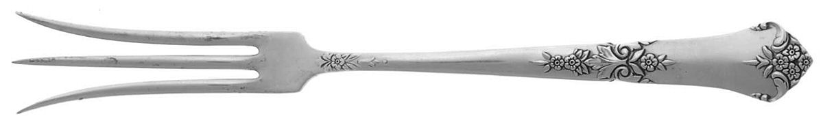 Stately (Sterling, 1948, No Monograms) Lemon Fork by State House-1