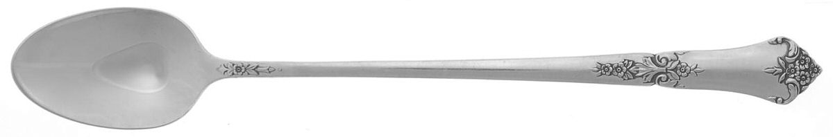 Stately (Sterling, 1948, No Monograms) Iced Tea Spoon by State House-1