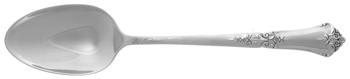 Stately (Sterling, 1948, No Monograms) Dessert/Oval Soup Spoon by State House-1