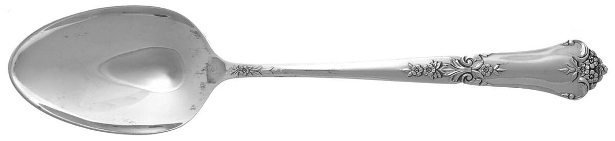 Stately (Sterling, 1948, No Monograms) Tablespoon (Serving Spoon) by State House-1