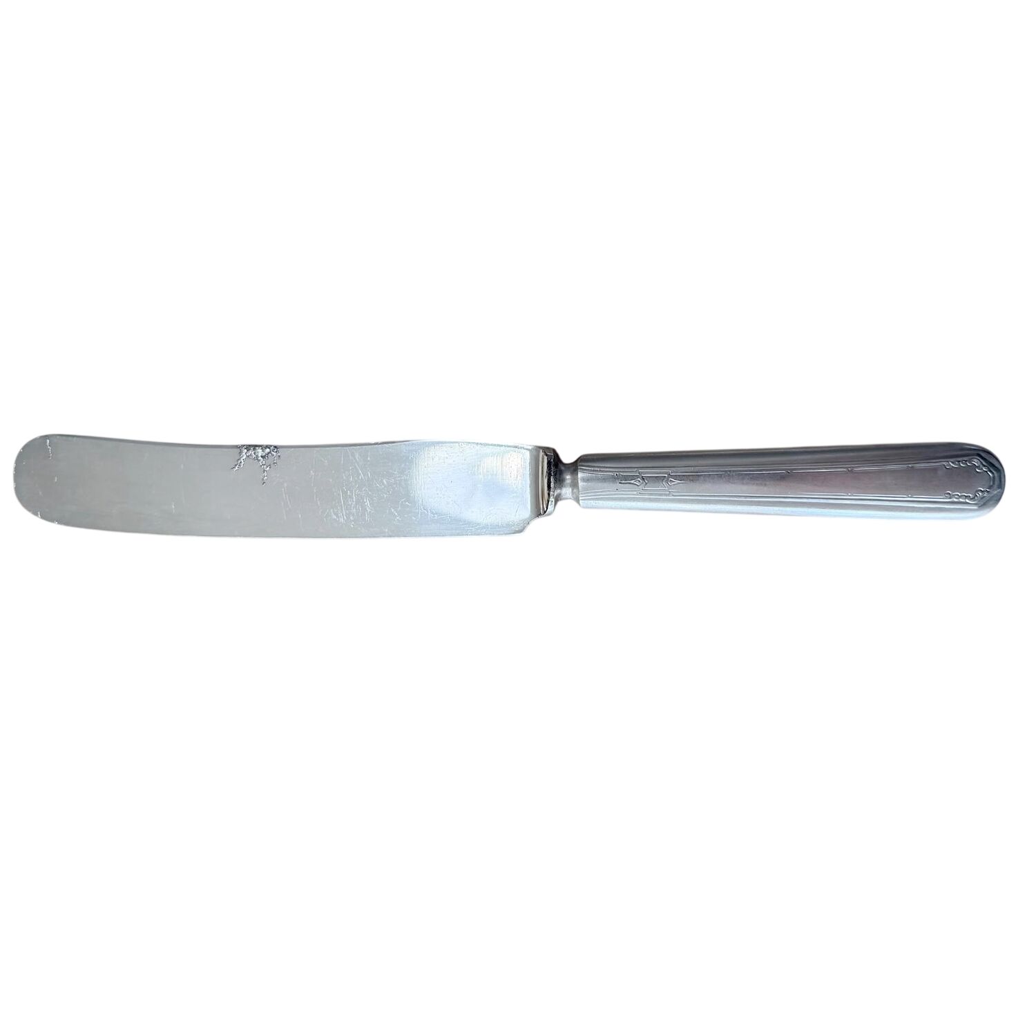 SIF1 (SILVERPLT) Old French Solid Knife by Silverfild-1