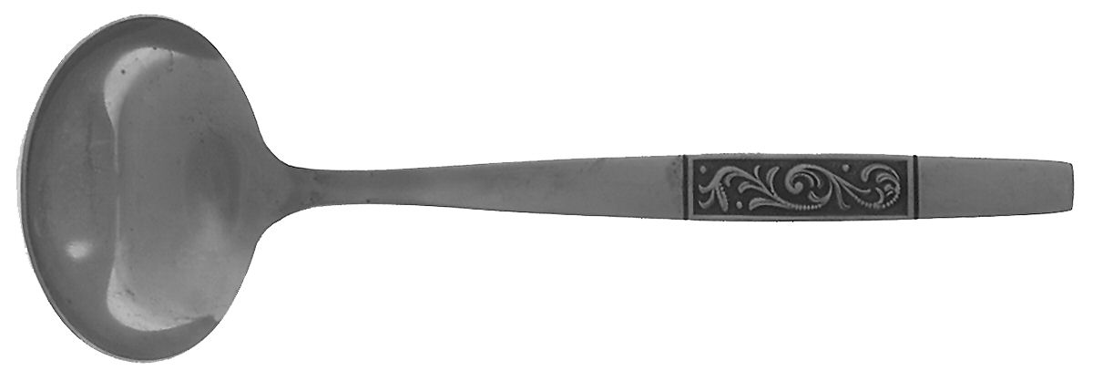 Elegance (Stainless) Solid Gravy Ladle by Salem-1