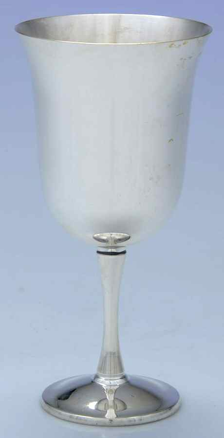 SLF7 (Silverplate, Hollowware) Water Goblet by Salem-1