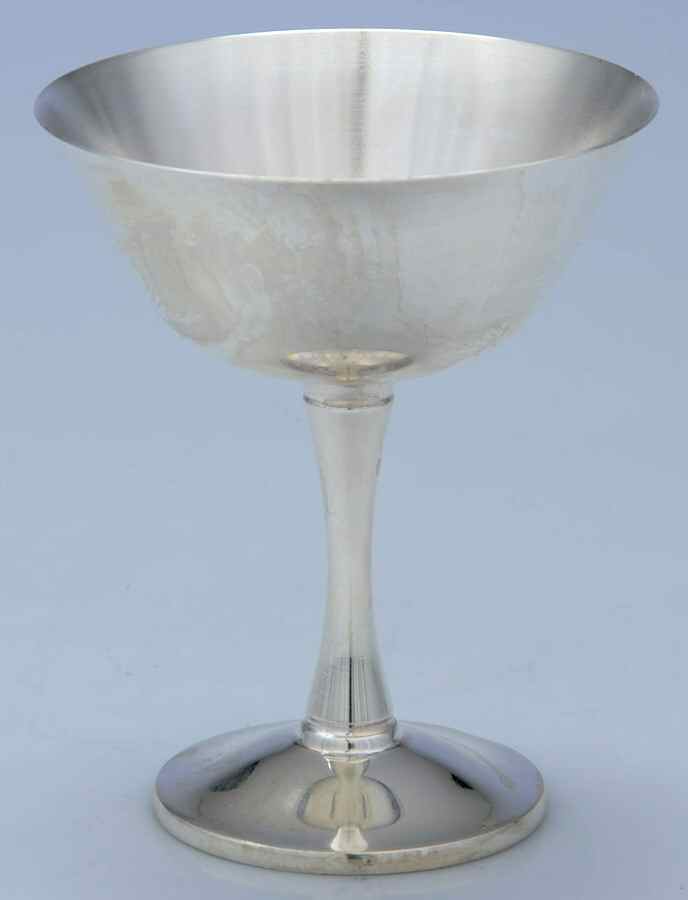 SLF7 (Silverplate, Hollowware) Champagne/Sherbet by Salem-1