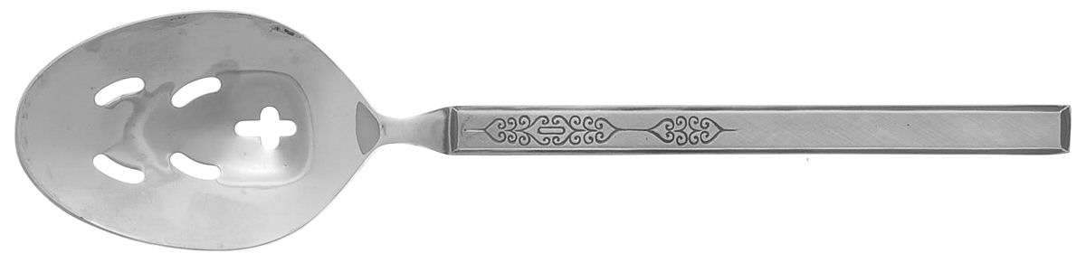 SLF2 (STAINLESS) Pierced Tablespoon (Serving Spoon) by Salem-1