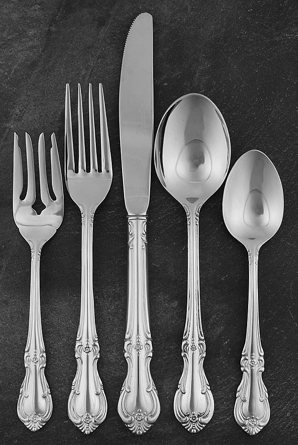 Victoria (Stainless) 5 Piece Place Setting by Salem-1