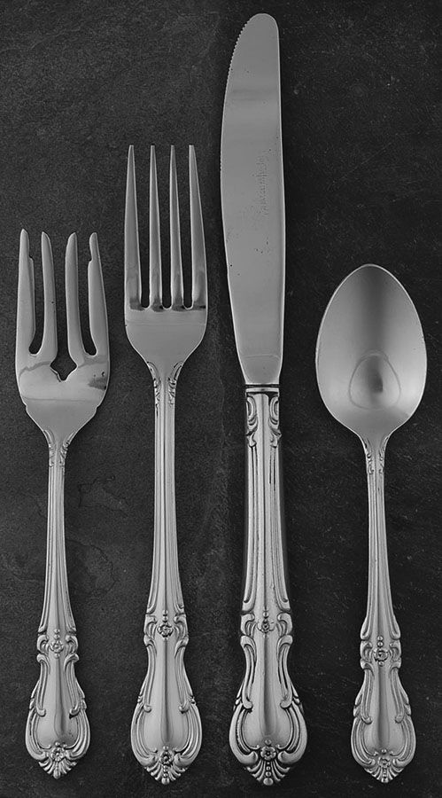 Victoria (Stainless) 4 Piece Place Setting by Salem-1