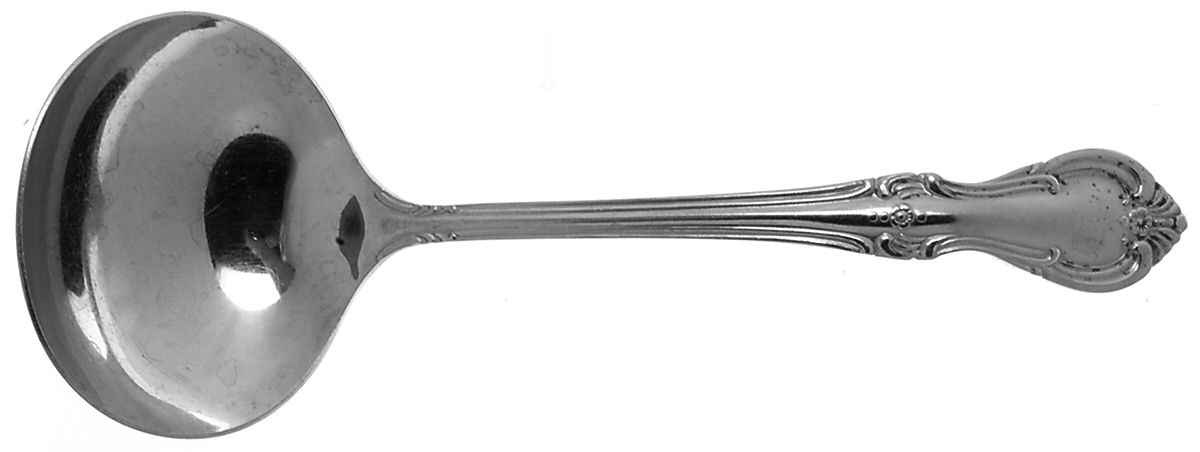 Victoria (Stainless) Solid Gravy Ladle by Salem-1