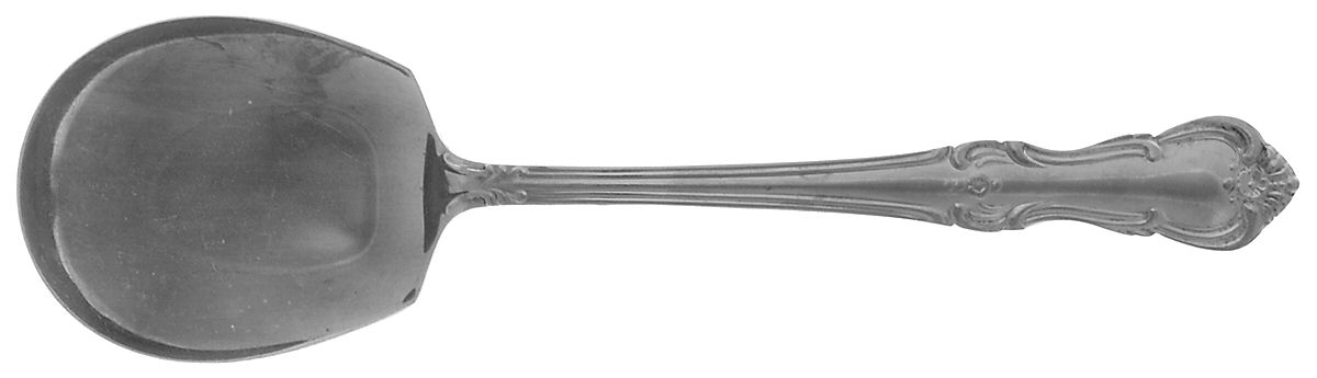 Victoria (Stainless) Solid Smooth Casserole Spoon by Salem-1