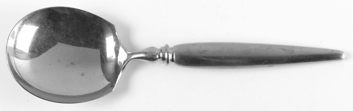 Ellise (Stainless) Solid Smooth Casserole Spoon by Saladmaster-1