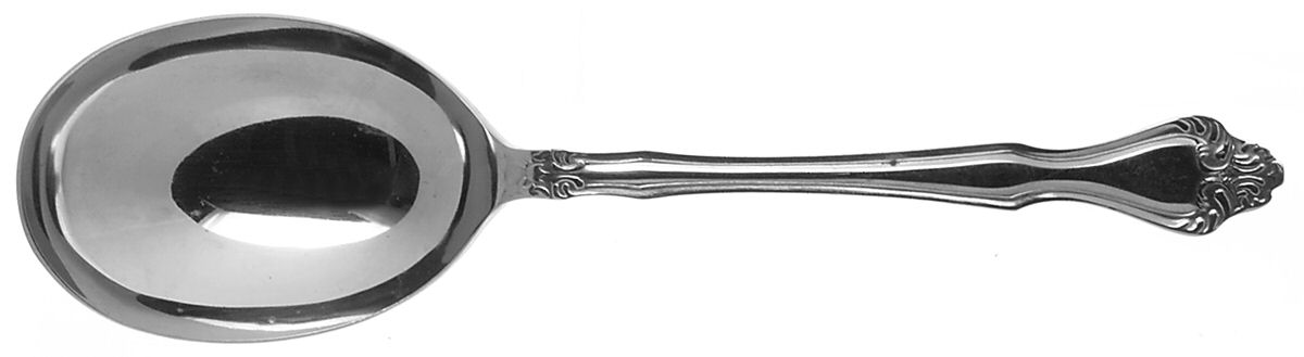 SMA1 Solid Smooth Casserole Spoon by Saladmaster-1