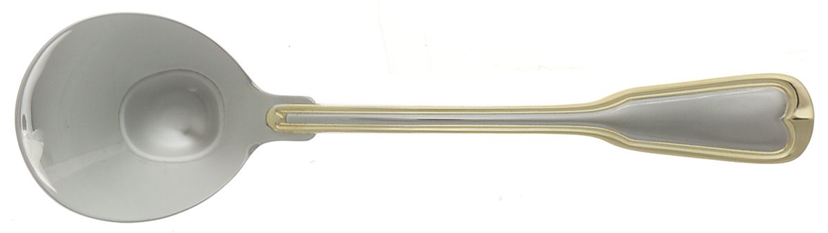 9001G (Stainless) Round Bowl Soup Spoon (Cream Soup) by Carl John Schmidt-1
