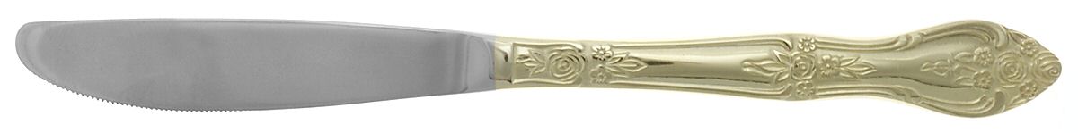 SNF1 (GOLD ELECTROPLT) Modern Solid Knife by Sango-1