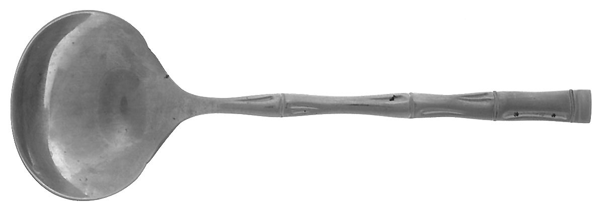 Bamboo (Stainless) Solid Gravy Ladle by Sunshine-1