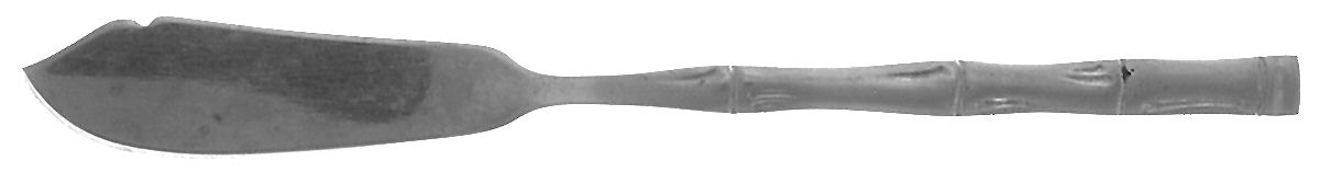 Bamboo (Stainless) Flat Handle Master Butter Knife by Sunshine-1