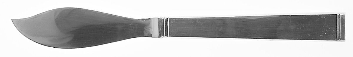 Funkis (Sterling) Hollow Handle Butter Spreader, Sterling Blade by Broderne W & S Sorensen-1