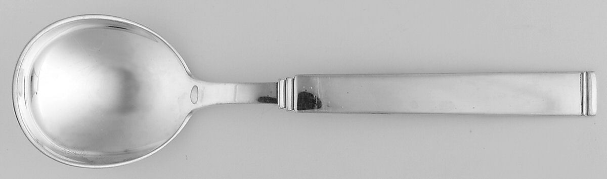 Funkis (Sterling) Round Bowl Soup Spoon (Cream Soup) by Broderne W & S Sorensen-1