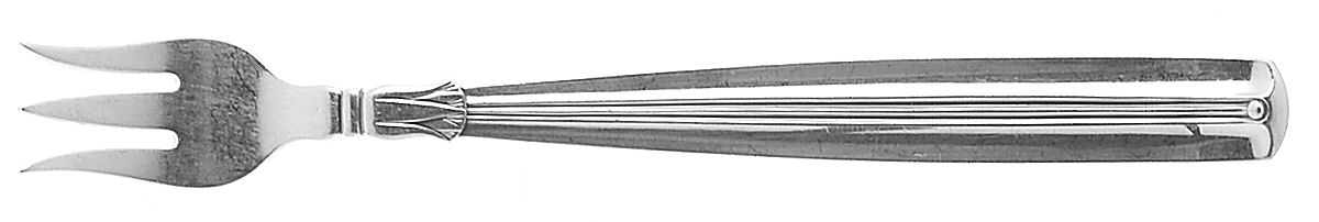 Lotus (Sterling) Cocktail/Seafood Fork by Broderne W & S Sorensen-1
