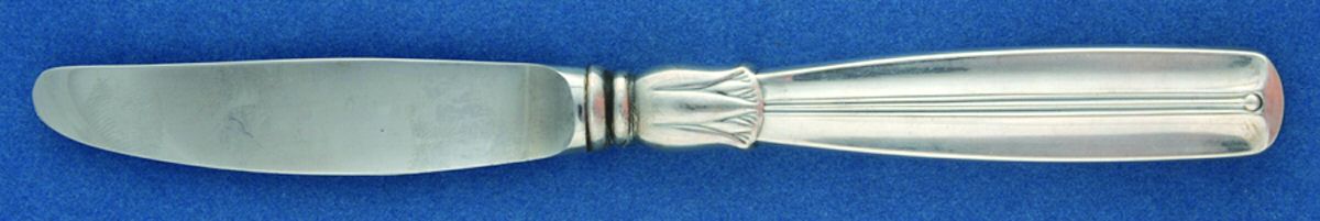 Lotus (Sterling) Hollow Handle Master Butter Knife by Broderne W & S Sorensen-1