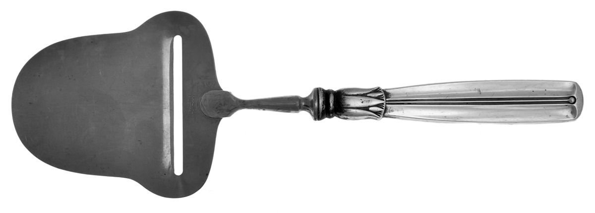 Lotus (Sterling) Cheese Plane with Stainless Plane by Broderne W & S Sorensen-1
