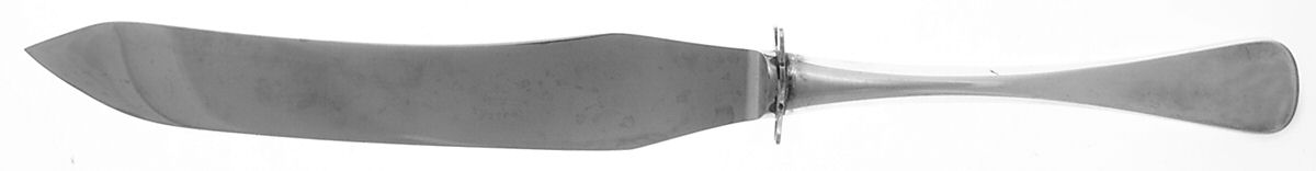 Patricia (Sterling) Large Carving/Roast Knife StnlBl w/Sterling Guard by Broderne W & S Sorensen-1