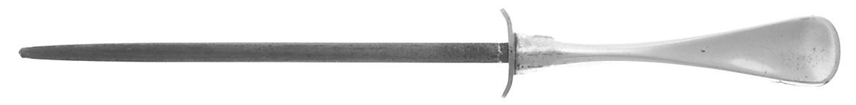 Patricia (Sterling) Large Roast Steel Rod Knife Sharpener by Broderne W & S Sorensen-1