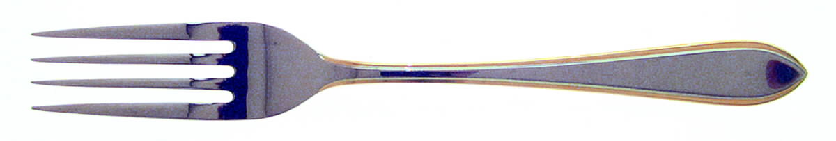 Carrera Gold (Stainless, Gold Accent) Fork by Splendide-1
