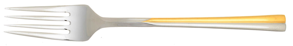 Column Gold (Stainless, Gold Accent) Fork by Splendide-1