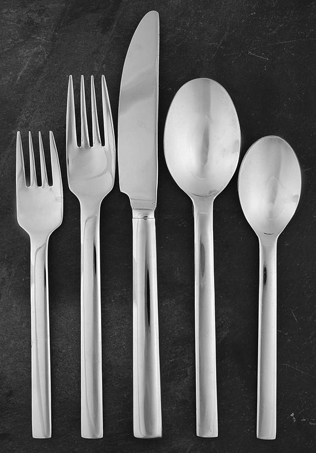 Simplicity (Stainless) 5 Piece Place Setting by Splendide-1