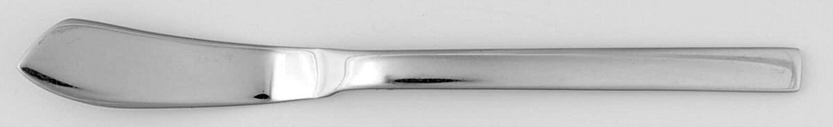 Simplicity (Stainless) Flat Handle Master Butter Knife by Splendide-1