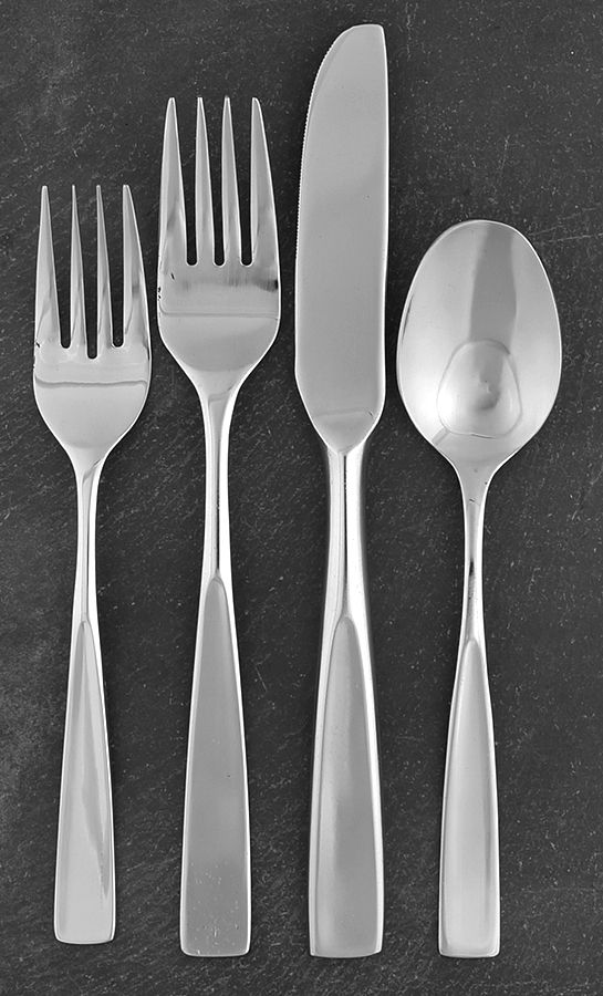 Allison (Stainless) 4 Piece Place Setting by Stanley Roberts-1