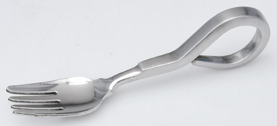 Astro (Stainless) Baby Fork with Curved Handle HC by Stanley Roberts-1