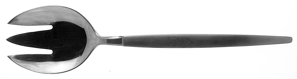Astro (Stainless) Solid Salad Serving Fork by Stanley Roberts-1