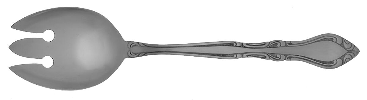 Auberge (Stainless) Solid Salad Serving Fork by Stanley Roberts-1