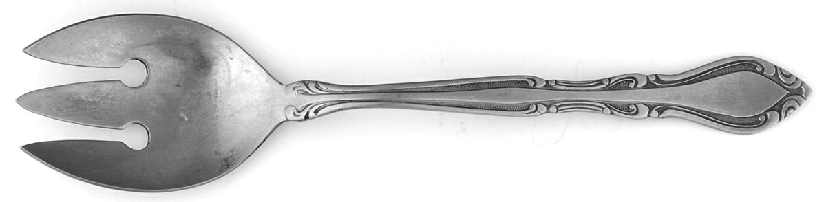 Auberge (Stainless) Solid Salad Serving Fork by Stanley Roberts-1