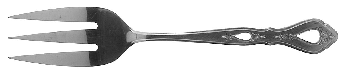 Autumn Ballad (Stainless) Medium Solid Cold Meat Serving Fork by Stanley Roberts-1