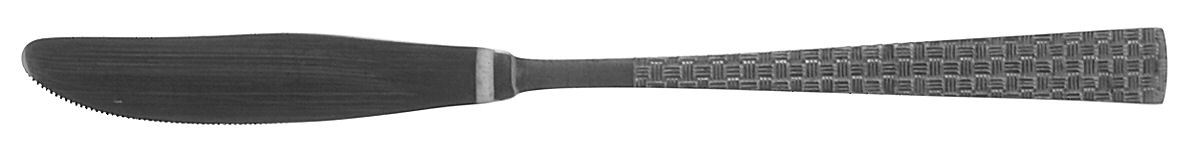 Basket Weave (Stainless) Modern Solid Knife by Stanley Roberts-1