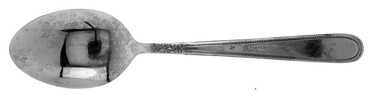 Beaded Elegance (Stainless) Tablespoon (Serving Spoon) by Stanley Roberts-1