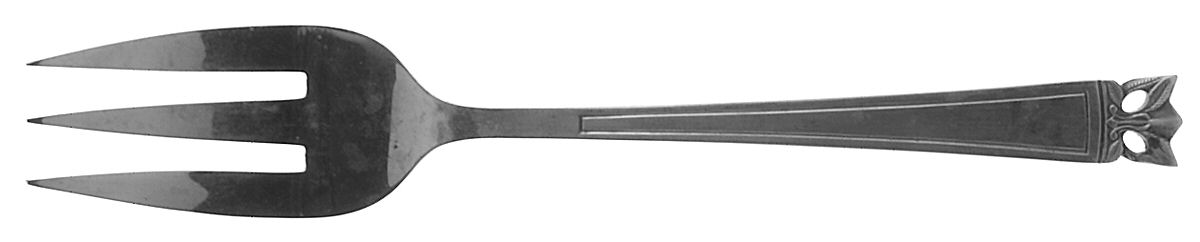 Bordeaux (Stainless) Large Solid Cold Meat Serving Fork by Stanley Roberts-1