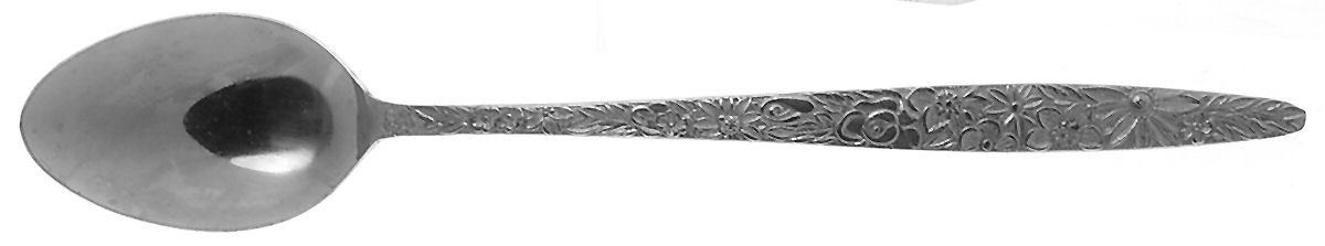 Bouquet (Stainless) Iced Tea Spoon by Stanley Roberts-1