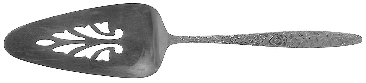 Bouquet (Stainless) Solid Pierced Pie Server by Stanley Roberts-1