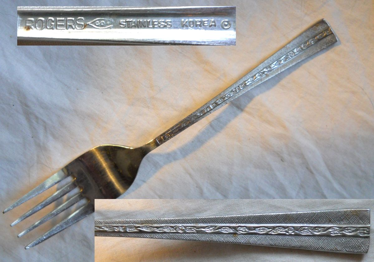 Brocade Weave Individual Salad Fork by Stanley Roberts-1
