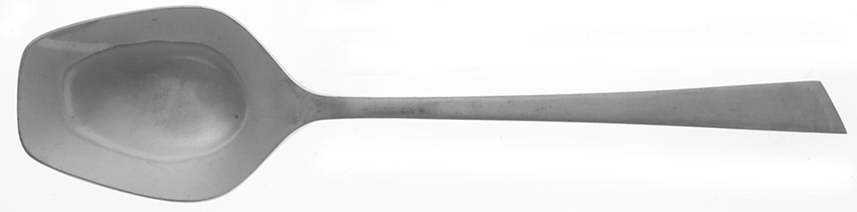 Carif (Stainless, Plain) Solid Smooth Casserole Spoon by Stanley Roberts-1