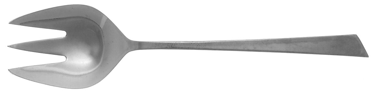 Carif (Stainless, Plain) Medium Solid Cold Meat Serving Fork by Stanley Roberts-1