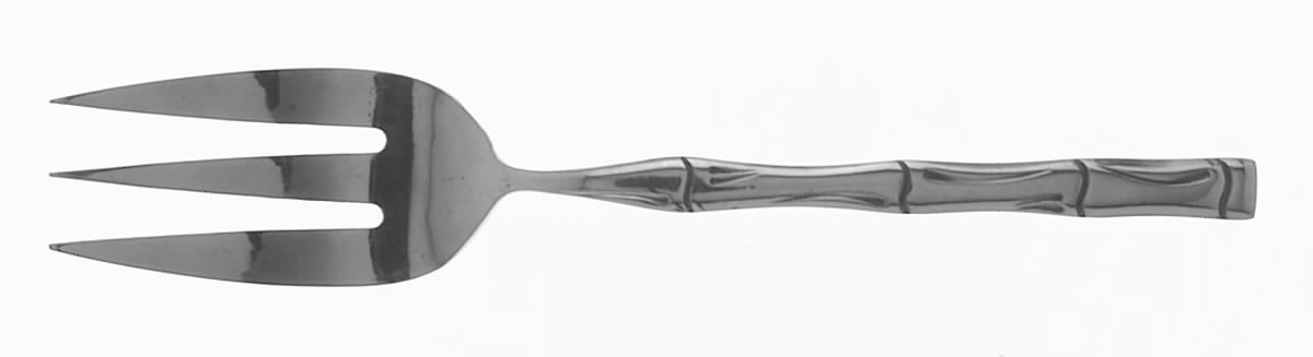 Citadel (Stainless) Medium Solid Cold Meat Serving Fork by Stanley Roberts-1