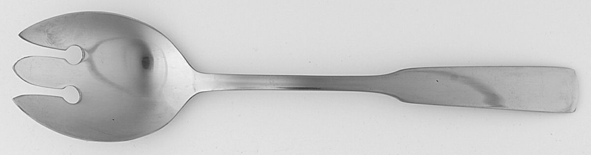 Colonial Country (Stainless) Solid Salad Serving Fork by Stanley Roberts-1