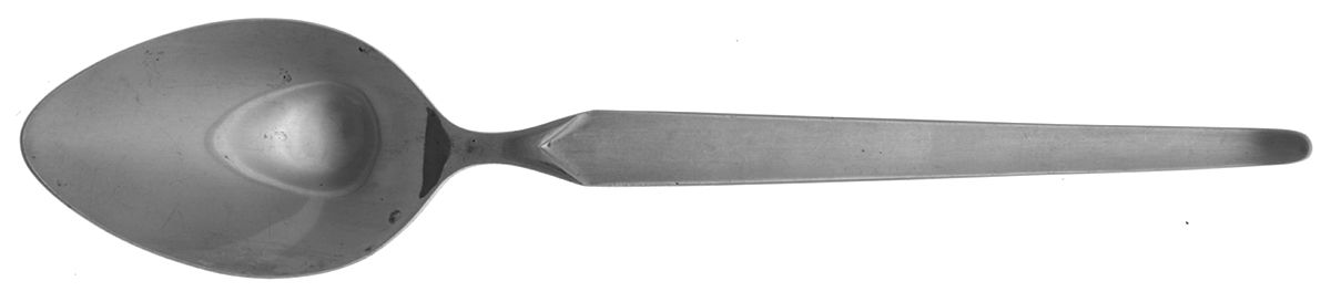 Cortina (Stainless) Place/Oval Soup Spoon by Stanley Roberts-1
